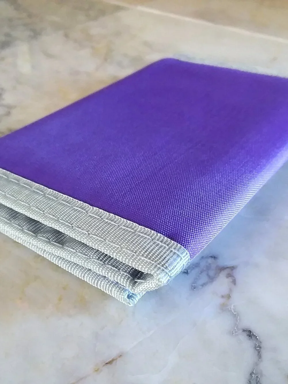 Colorado Rockies Purple Tri-fold Nylon Wallet 1992 Like New, Vintage MLB